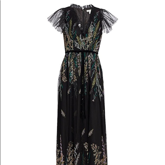 Ml monique lhuillier jayelle sequin dress Clearance